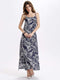 Women Print Sleeveless Body Dress