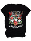 Womens  Christmas T Shirt  Graphic Tee Top